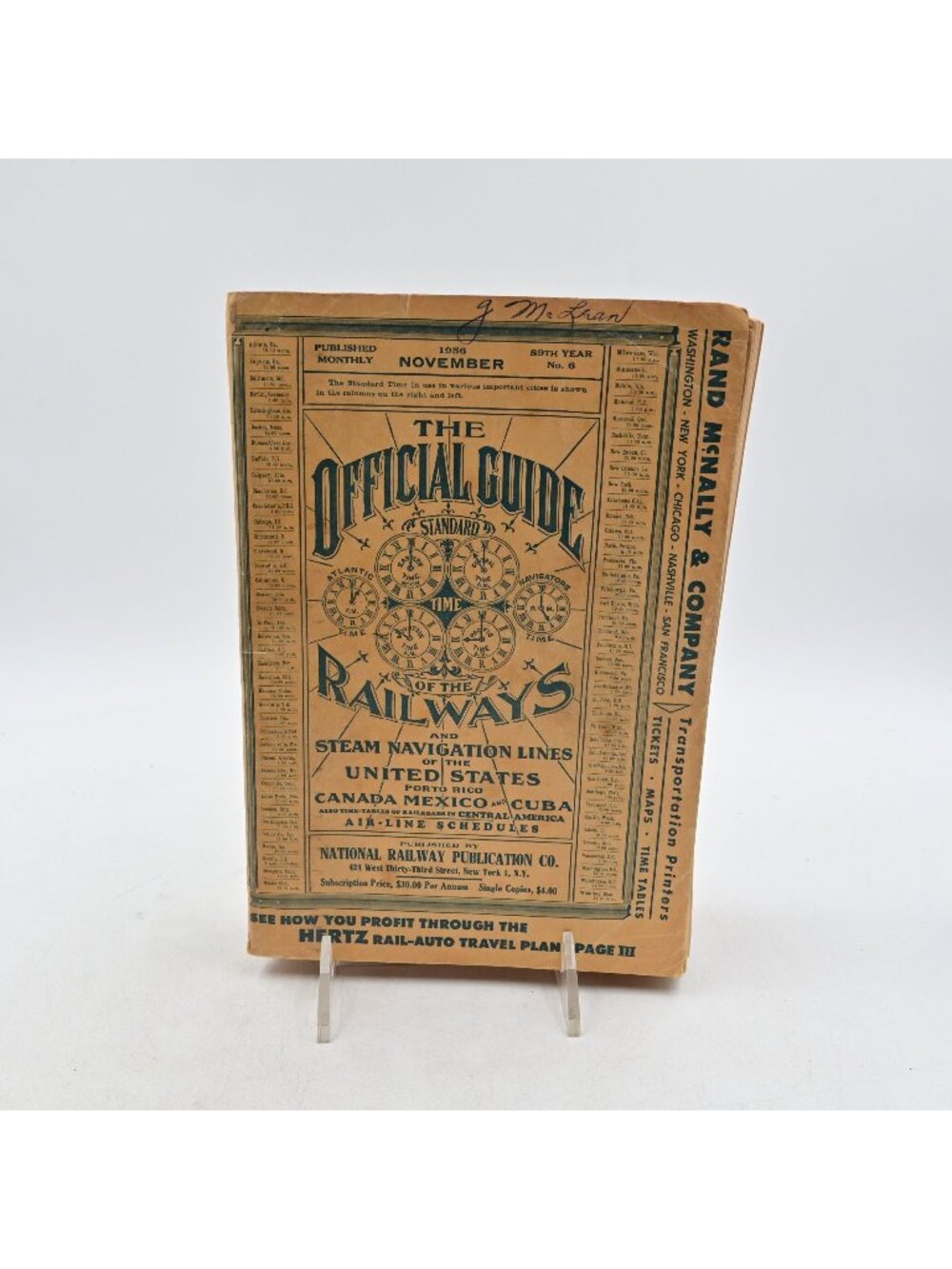 Official Guide of the Model Railways 1956 NMRA Bulletin Special Issue